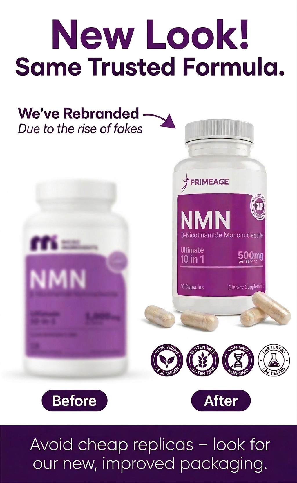 Energy & Longevity 10-in-1 Formula