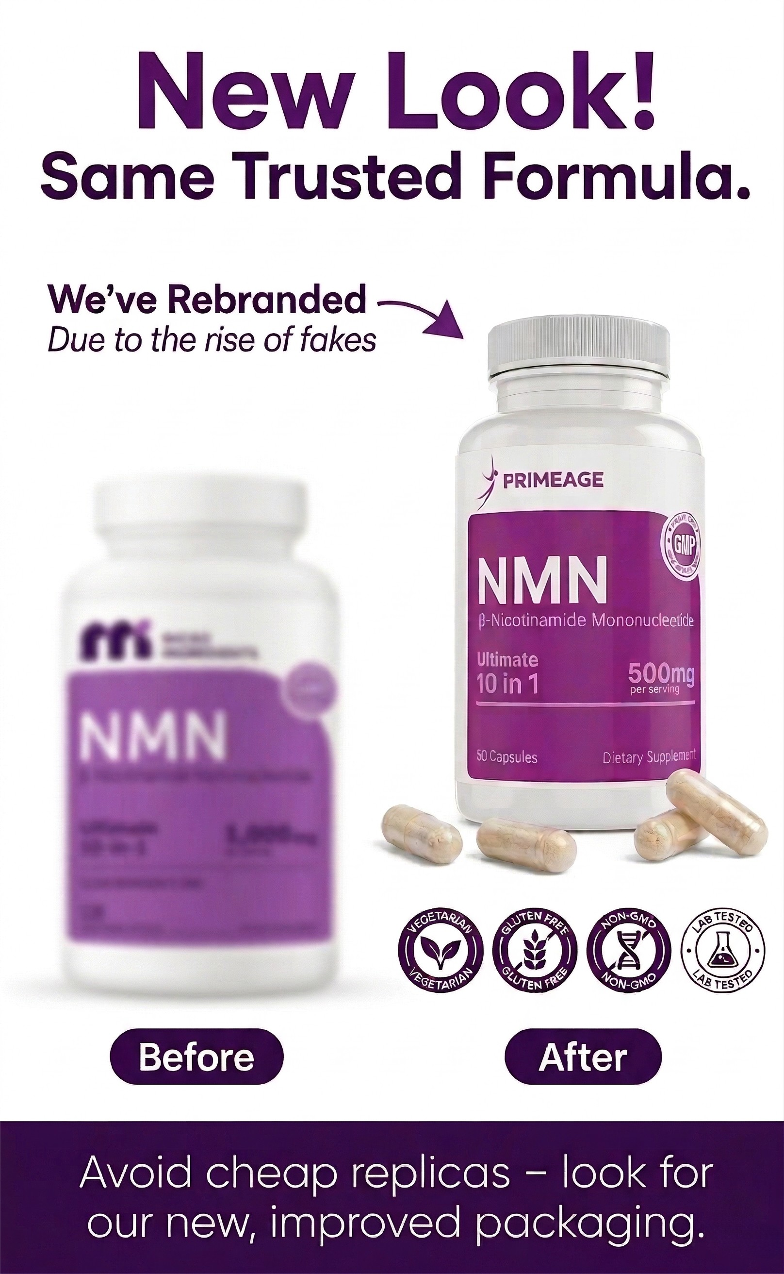 Energy & Longevity 10-in-1 Formula